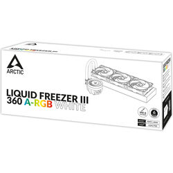 Arctic Liquid Freezer III 360 ARGB - White - Product Image 1