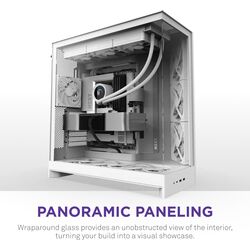 NZXT H9 Flow - White - Product Image 1