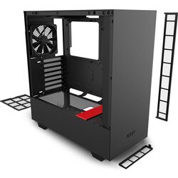 NZXT H510 - Black/Red - Product Image 1