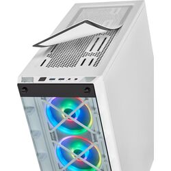 Corsair iCUE 465X RGB - White - Product Image 1