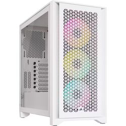 Corsair iCUE 4000D RGB AIRFLOW - w/ 3x AF120 - White - Product Image 1