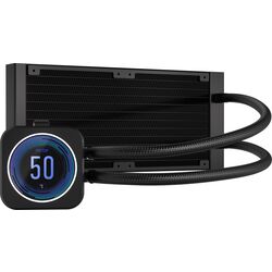 Corsair iCUE H100i ELITE LCD XT Display - Black - Product Image 1