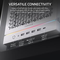 Corsair FRAME 5000D RS - White - Product Image 1