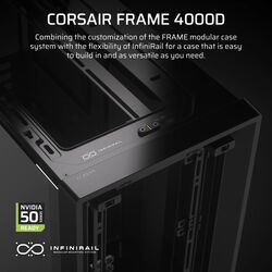 Corsair FRAME 4000D - Black - Product Image 1