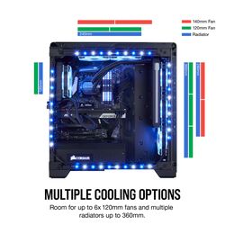 Corsair Crystal 570X RGB Mirror - Black - Product Image 1