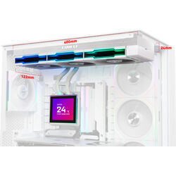 Lian-Li HydroShift II LCD-S 360TL - White - Product Image 1