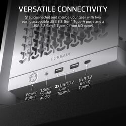 Corsair FRAME 4000D RS - White - Product Image 1