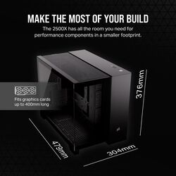 Corsair 2500X - Black - Product Image 1