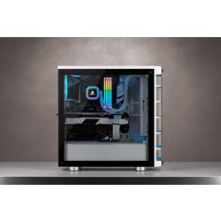 Corsair iCUE 465X RGB - White - Product Image 1