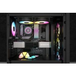 Corsair iCUE H100i ELITE LCD XT Display - Black - Product Image 1