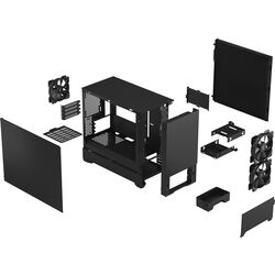 Fractal Design Pop Mini Silent - Black - Product Image 1