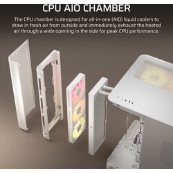 Corsair AIR 5400 LX-R RGB LINK - White - Product Image 1