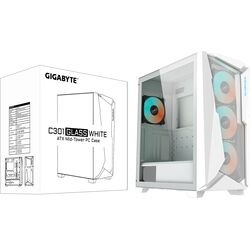 Gigabyte C301 GLASS - White - Product Image 1