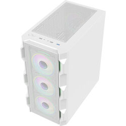 CiT Neo White ARGB Mesh - w/ 4 Fans - White - Product Image 1