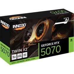 Inno3D GeForce RTX 5070 12GB TWIN X2 - Product Image 1