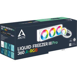 Arctic Liquid Freezer III Pro 360 ARGB - White - Product Image 1