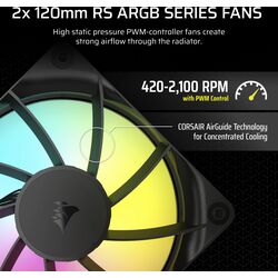 Corsair NAUTILUS 240 RS ARGB - Black - Product Image 1