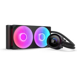 NZXT Kraken Plus 240 RGB - w/ 1.54" LCD - Black - Product Image 1