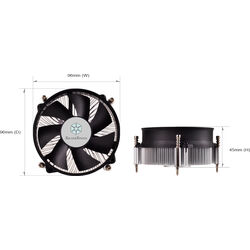 SilverStone Nitrogon NT09-115X - Product Image 1