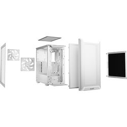 be quiet! Pure Base 501 Airflow - White - Product Image 1