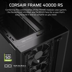 Corsair FRAME 4000D RS - Black - Product Image 1