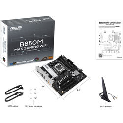 ASUS B850M MAX GAMING WIFI - Product Image 1