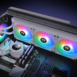 Thermaltake TH420 V2 ULTRA ARGB Sync - Snow - Product Image 1