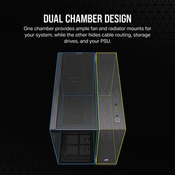 Corsair 2500X - Dual Chamber - Black/Obsidian - Product Image 1