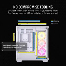 Corsair 3500X ARGB - White - Product Image 1