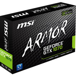 MSI GeForce GTX 1070 Armor - Product Image 1