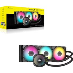 Corsair NAUTILUS 360 RS ARGB - Black - Product Image 1