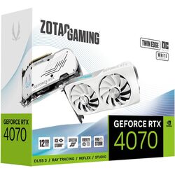Zotac GAMING GeForce RTX 4070 Twin Edge OC - White - Product Image 1