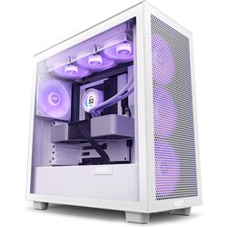 NZXT H7 Flow RGB - White - Product Image 1