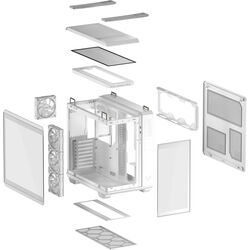 ASUS TUF Gaming GT502 Horizon ARGB - White - Product Image 1