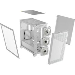 Corsair 3000D RGB Airflow - White - Product Image 1