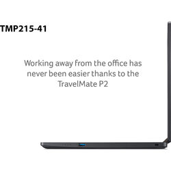 Acer TravelMate P2 - TMP215-41-R2LX - Black - Product Image 1