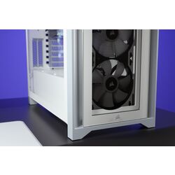 Corsair iCUE 4000X RGB - White - Product Image 1