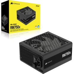 Corsair RM750x - ATX 3.1 - Black - Product Image 1