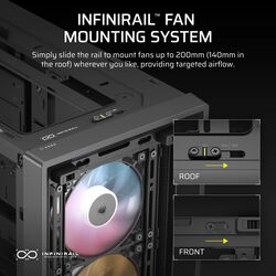 Corsair FRAME 4000D RS ARGB - Black - Product Image 1