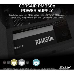 Corsair RM850e - ATX 3.1 - Product Image 1