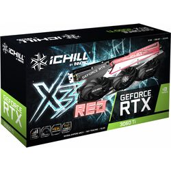 Inno3D GeForce RTX 3060 12GB iChiLL X3 RED (LHR) - Product Image 1