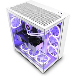 NZXT H9 Flow - White - Product Image 1