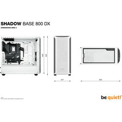 be quiet! Shadow Base 800 DX - White - Product Image 1