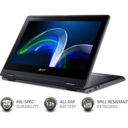 Acer TravelMate Spin B3 (Education) - TMB311R-31-C2K1 - Black - Product Image 1