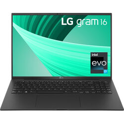 LG gram 16 - 16Z90R-K.AD78A1 - Black - Product Image 1