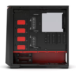 Phanteks Eclipse P400 - Black/Red - Product Image 1