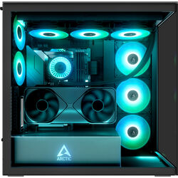 Arctic Xtender - Vertical GPU - Black - Product Image 1