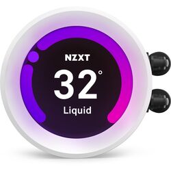 NZXT Kraken Z53 White RGB LCD - White - Product Image 1