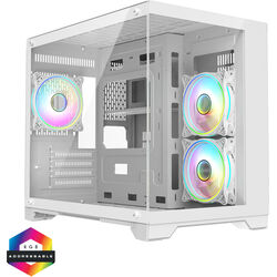 CiT Concept - w/ 3 Fans - White - Product Image 1