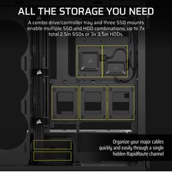 Corsair 5000T LX RGB - Black - Product Image 1